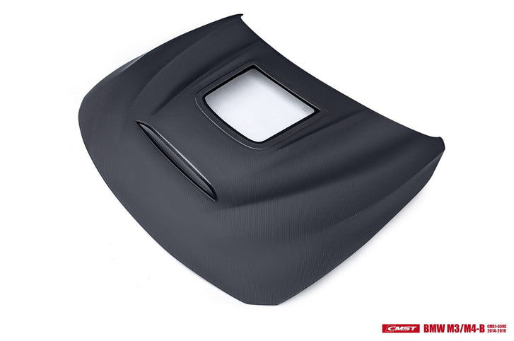 CMST Tuning Carbon Fiber Glass transparent Hood GTS Style BMW M3 / M4 F80 F82 F83 - Robot Bodykits