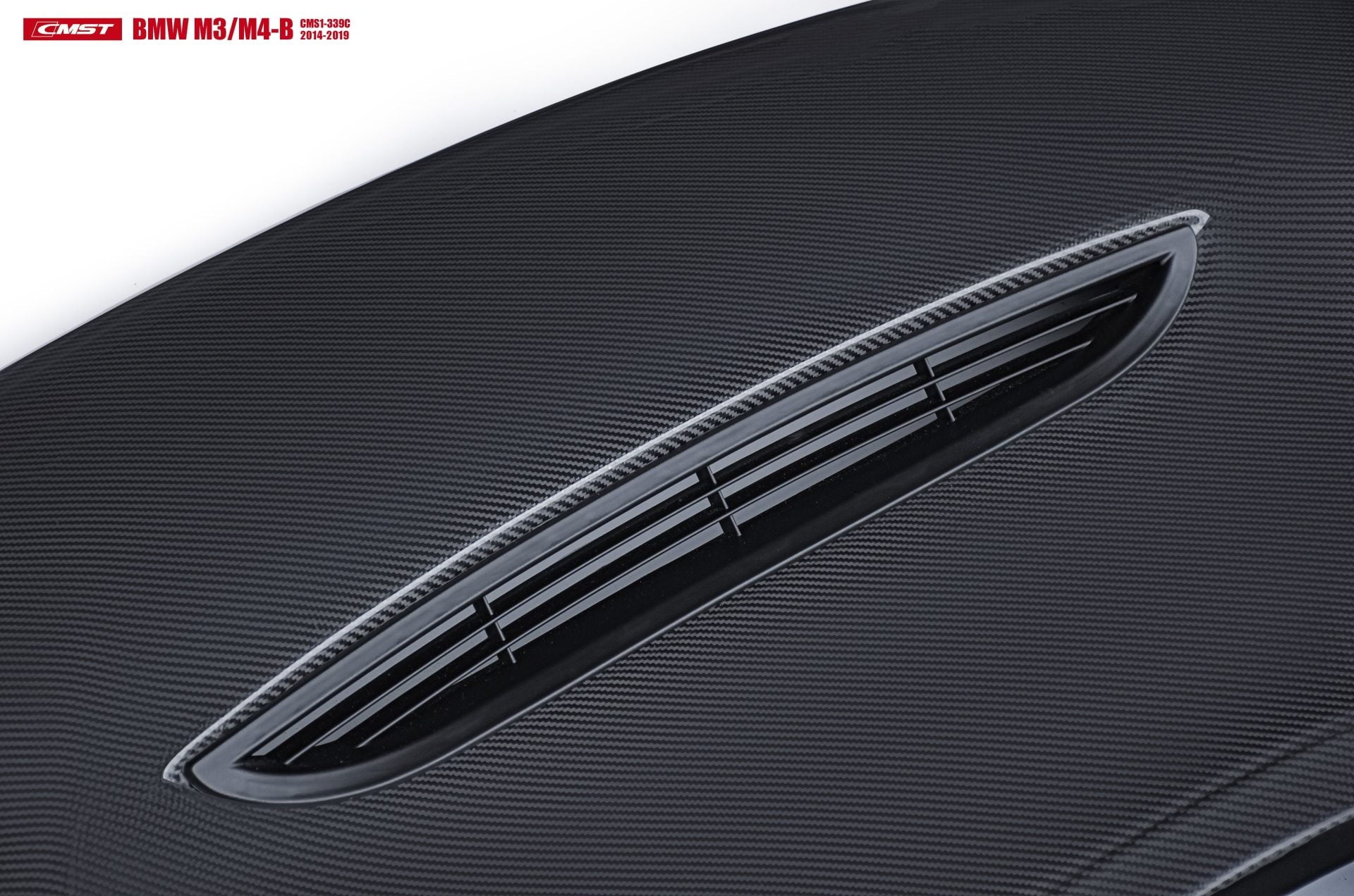 CMST Tuning Carbon Fiber Glass transparent Hood GTS Style BMW M3 / M4 F80 F82 F83 - Robot Bodykits