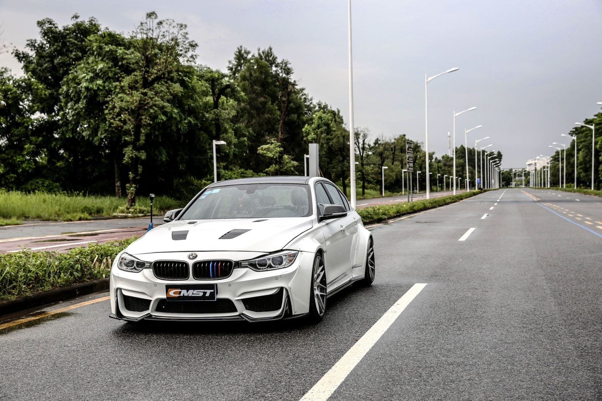 CMST Tuning Carbon Fiber Hood Bonnet Ver.3 for BMW 3 Series F30 F31 / 4 Series F32 F33 F36 2012-2020 - Robot Bodykits