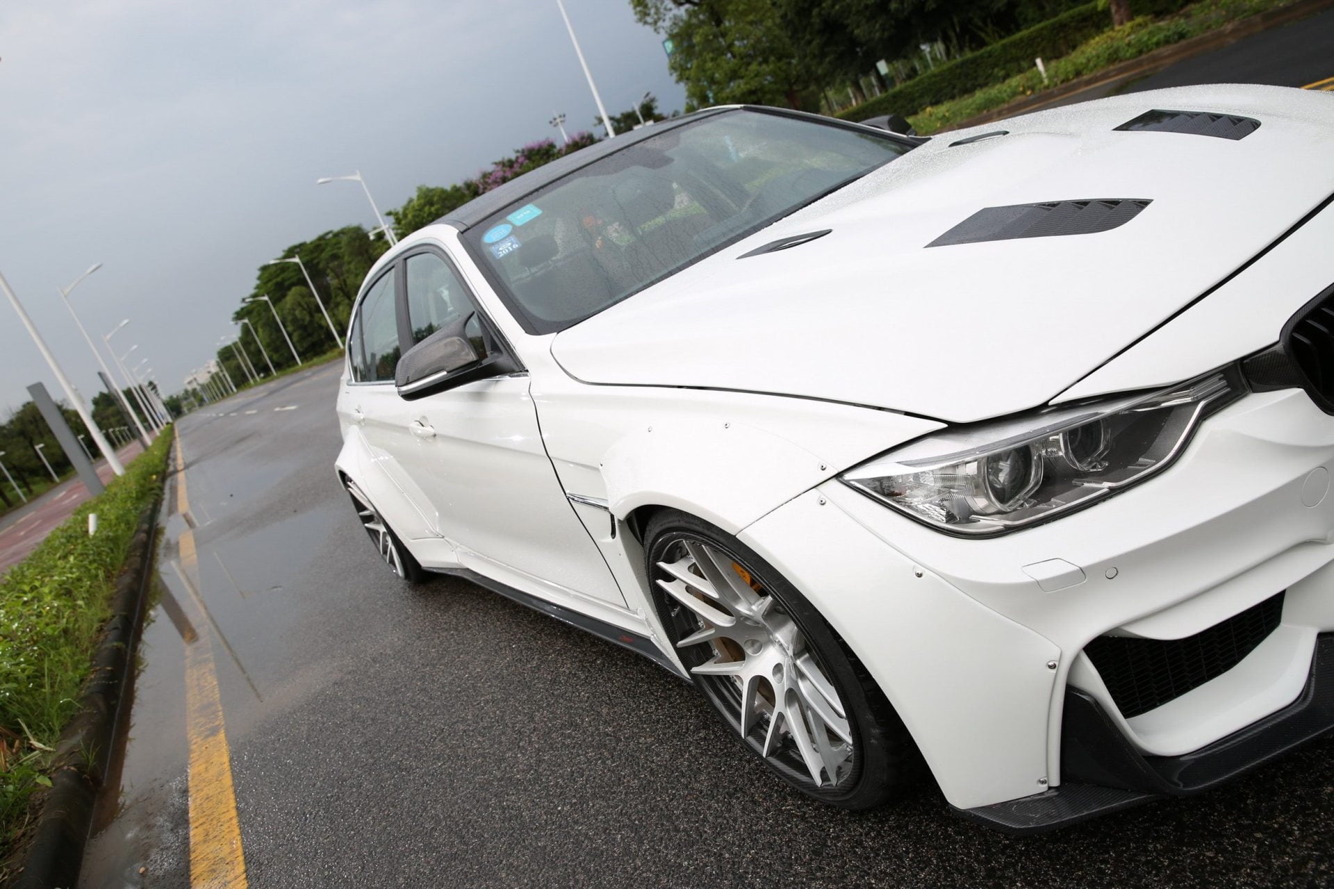 CMST Tuning Carbon Fiber Hood Bonnet Ver.3 for BMW 3 Series F30 F31 / 4 Series F32 F33 F36 2012-2020 - Robot Bodykits