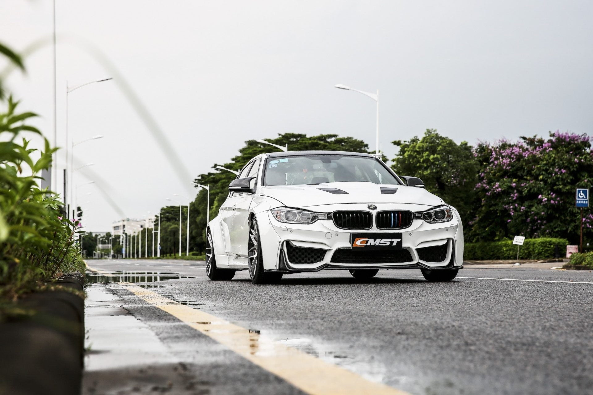 CMST Tuning Carbon Fiber Hood Bonnet Ver.3 for BMW 3 Series F30 F31 / 4 Series F32 F33 F36 2012-2020 - Robot Bodykits