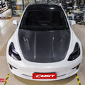 CMST Tuning Carbon Fiber Hood Ver.2 for Tesla Model 3 - Robot Bodykits
