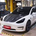 CMST Tuning Carbon Fiber Hood Ver.2 for Tesla Model 3 - Robot Bodykits