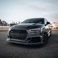 CMST Tuning Carbon Fiber Hood Bonnet Ver.2 for Audi RS3 A3 A3 S Line 2014-2020 Sedan - Robot Bodykits