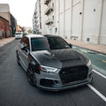 CMST Tuning Carbon Fiber Hood Bonnet Ver.2 for Audi RS3 A3 A3 S Line 2014-2020 Sedan - Robot Bodykits