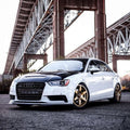 CMST Tuning Carbon Fiber Hood Bonnet Ver.2 for Audi RS3 A3 A3 S Line 2014-2020 Sedan - Robot Bodykits