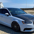 CMST Tuning Carbon Fiber Hood Bonnet Ver.2 for Audi RS3 A3 A3 S Line 2014-2020 Sedan - Robot Bodykits