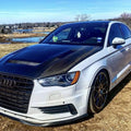CMST Tuning Carbon Fiber Hood Bonnet Ver.2 for Audi RS3 A3 A3 S Line 2014-2020 Sedan - Robot Bodykits