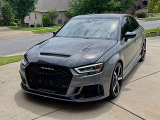 CMST Tuning Carbon Fiber Hood Bonnet Ver.2 for Audi RS3 A3 A3 S Line 2014-2020 Sedan - Robot Bodykits