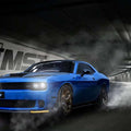CMST Carbon Fiber Glass Clearview Hood Bonnet for Dodge Challenger 2008-ON - Robot Bodykits