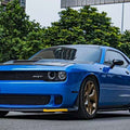 CMST Carbon Fiber Glass Clearview Hood Bonnet for Dodge Challenger 2008-ON - Robot Bodykits