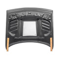 CMST Carbon Fiber Glass Clearview Hood Bonnet for Dodge Challenger 2008-ON - Robot Bodykits