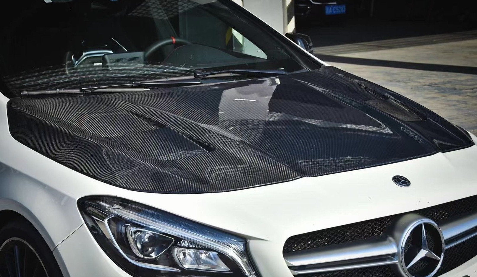 CMST Tuning  Carbon Fiber Hood Bonnet for C117 2014-2019 CLA-250 CLA-45 AMG - Robot Bodykits