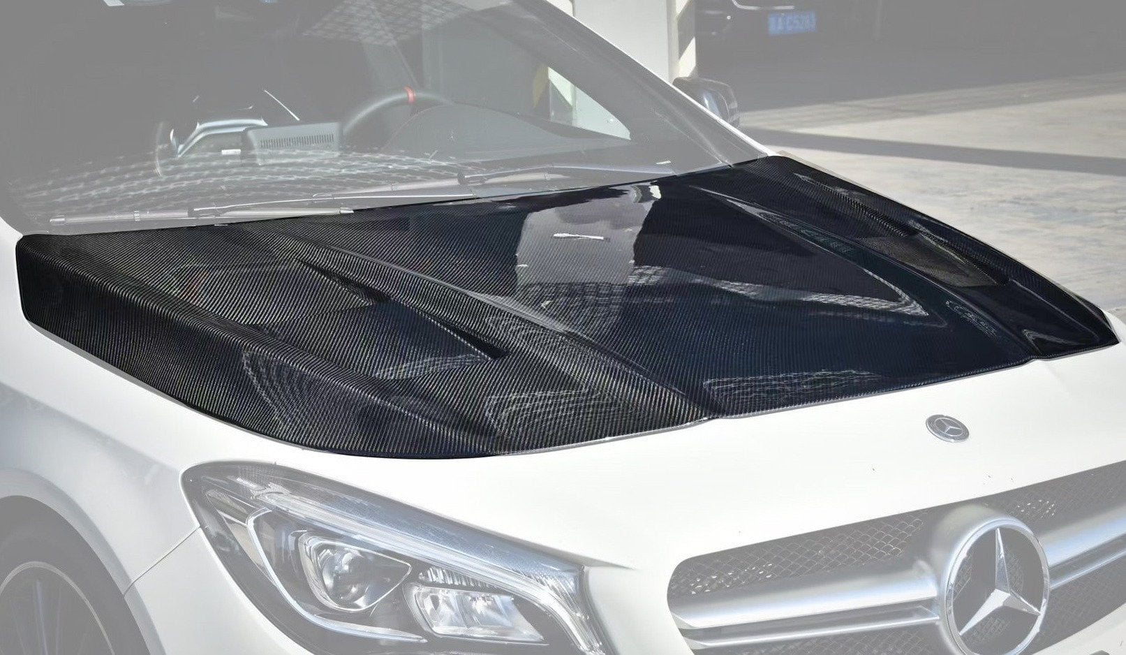 CMST Tuning  Carbon Fiber Hood Bonnet for C117 2014-2019 CLA-250 CLA-45 AMG - Robot Bodykits