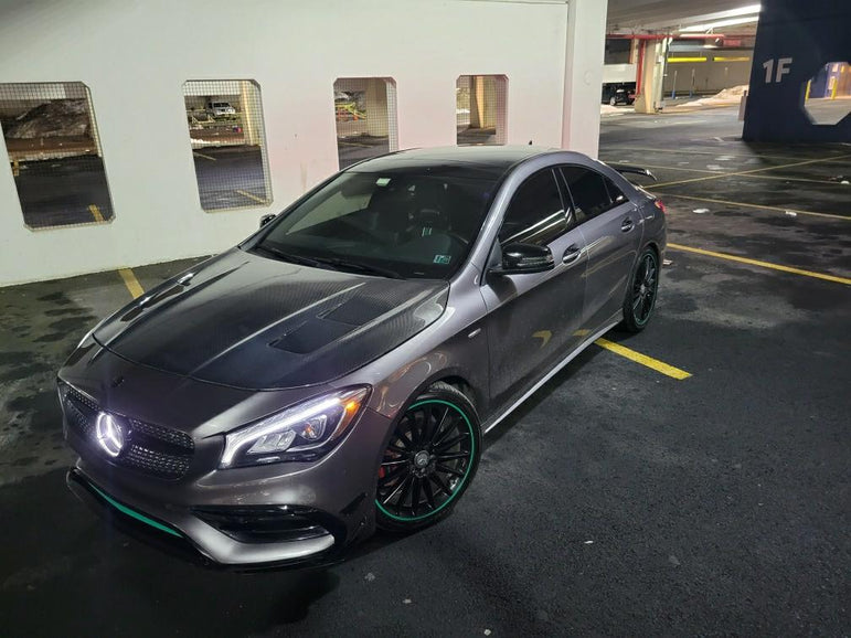 CMST Tuning  Carbon Fiber Hood Bonnet for C117 2014-2019 CLA-250 CLA-45 AMG - Robot Bodykits