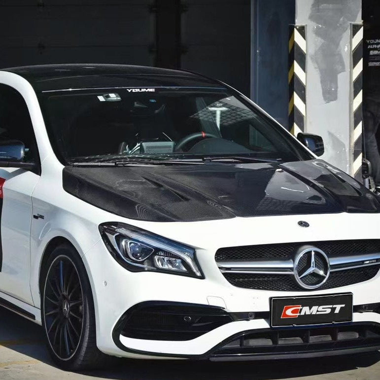 CMST Tuning  Carbon Fiber Hood Bonnet for C117 2014-2019 CLA-250 CLA-45 AMG - Robot Bodykits