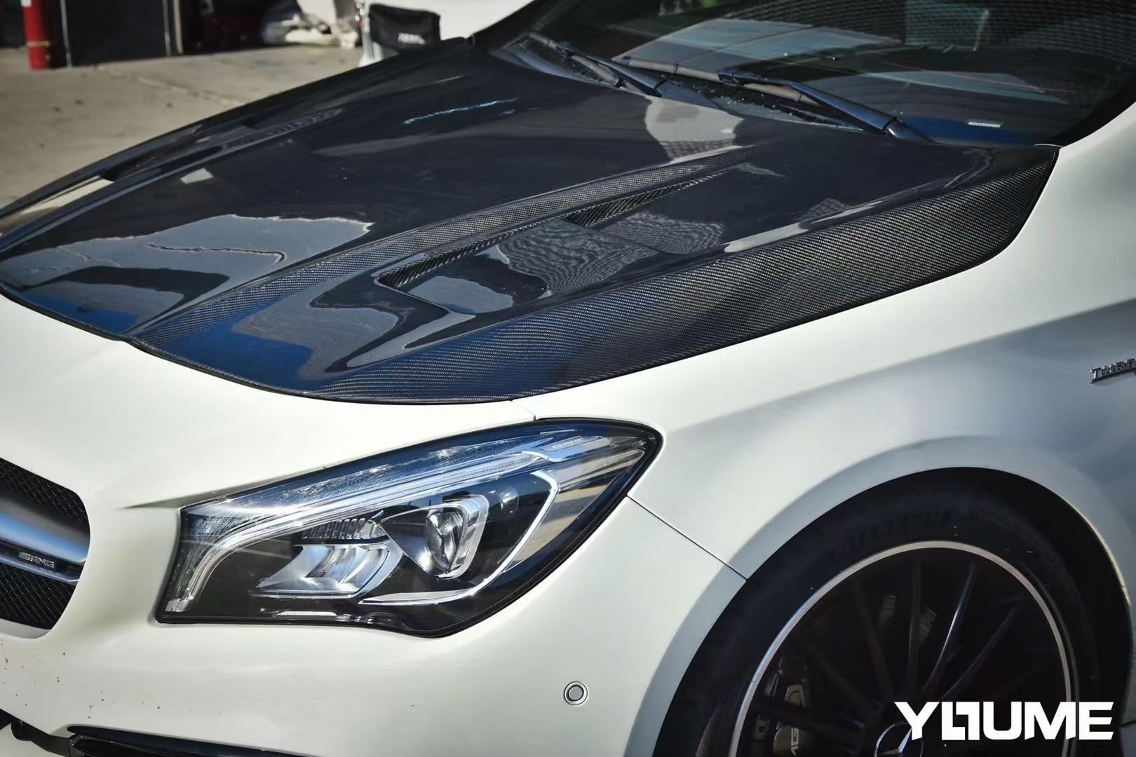CMST Tuning  Carbon Fiber Hood Bonnet for C117 2014-2019 CLA-250 CLA-45 AMG - Robot Bodykits