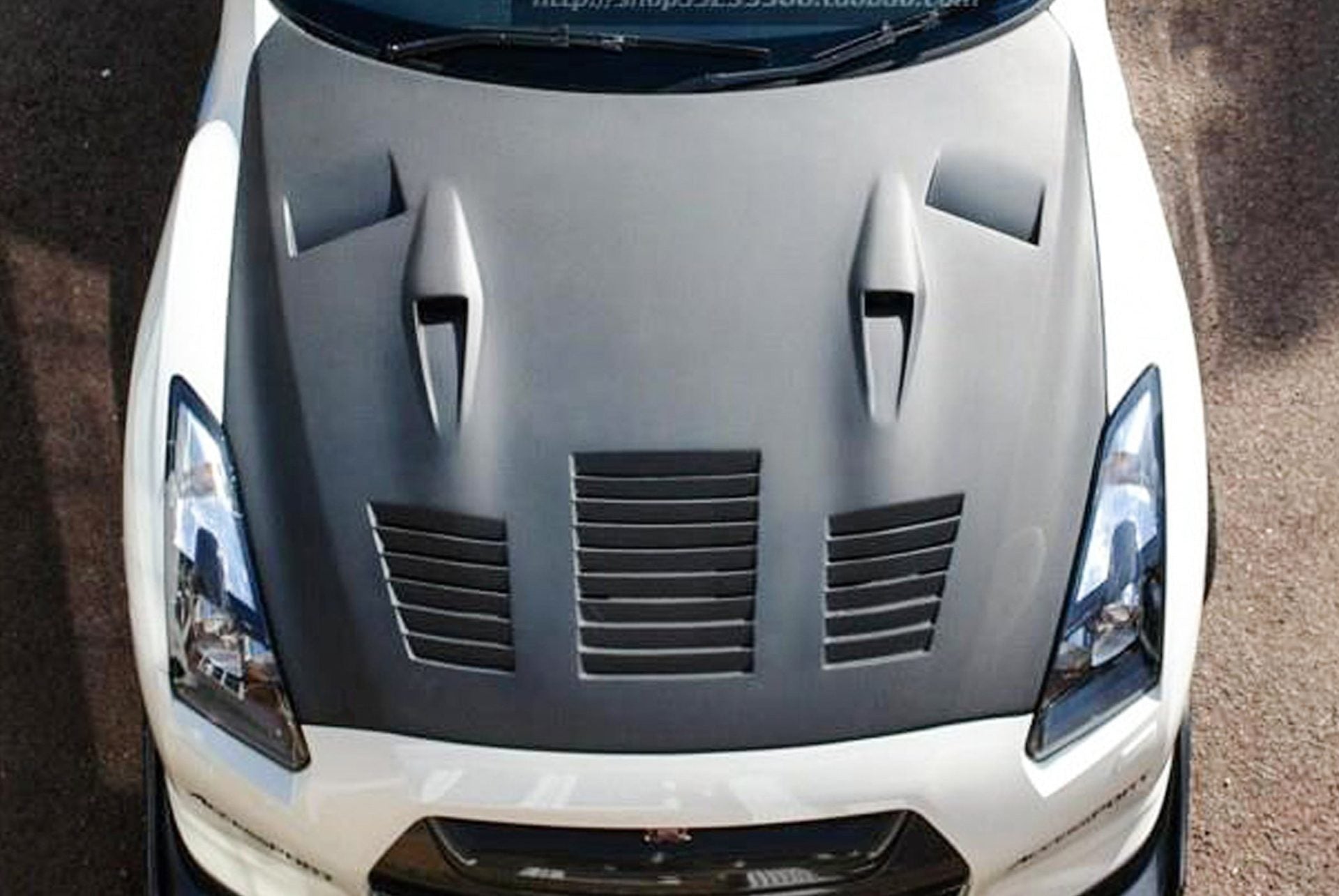 CMST Tuning Carbon Fiber Hood Bonnet for Nissan GTR GT-R R35 2008-2016 - Robot Bodykits
