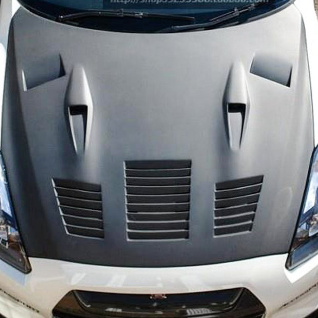 CMST Tuning Carbon Fiber Hood Bonnet for Nissan GTR GT-R R35 2008-2016 - Robot Bodykits