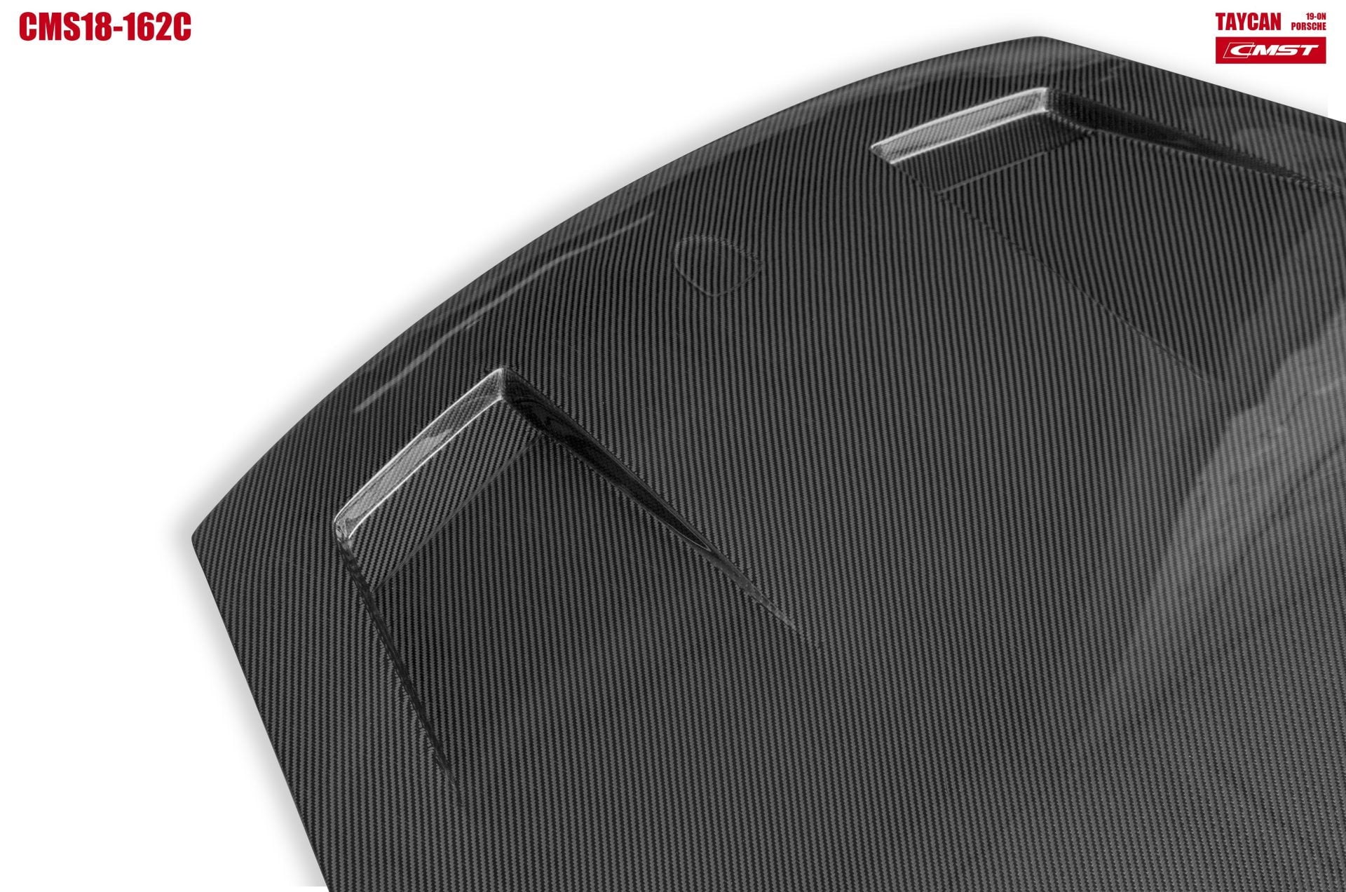 CMST Tuning Carbon Fiber Hood Bonnet for Porsche Taycan & Turbo & Turbo S - Robot Bodykits