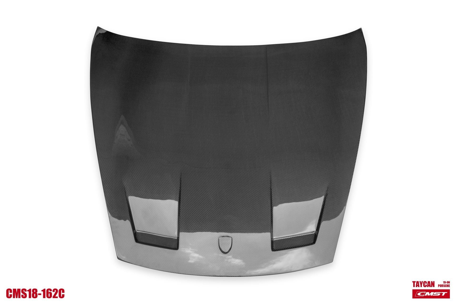 CMST Tuning Carbon Fiber Hood Bonnet for Porsche Taycan & Turbo & Turbo S - Robot Bodykits