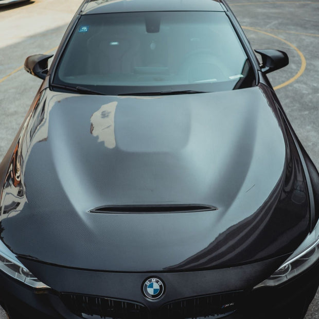 CMST Tuning Carbon Fiber Hood GTS Style BMW M3 / M4 F80 F82 F83 - Robot Bodykits