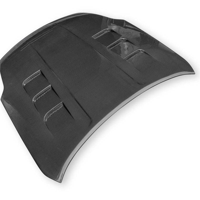 CMST Tuning Carbon Fiber Hood With Vent ver.2 for Nissan 350Z Z33 Fairlady Z Vented - Robot Bodykits