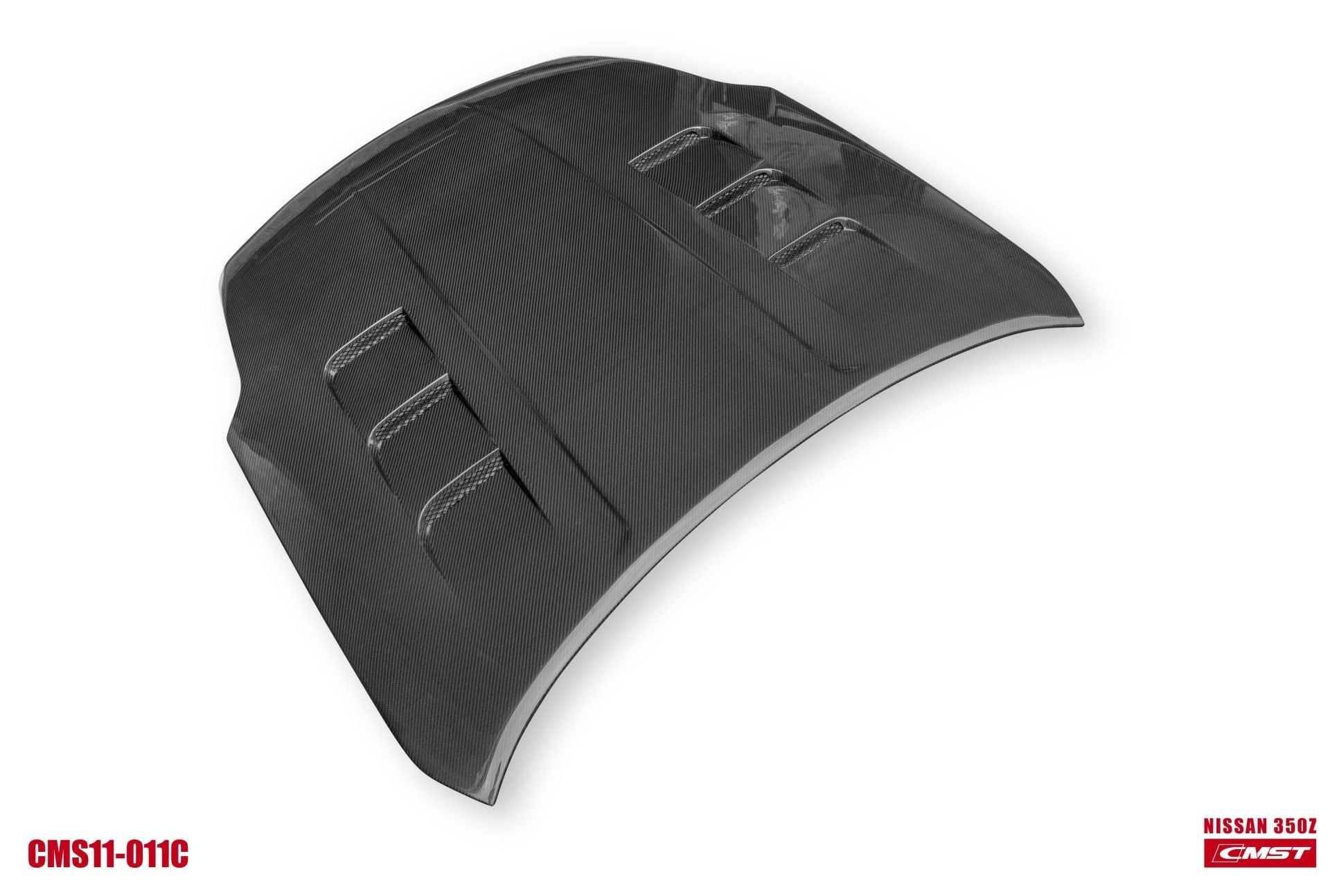 CMST Tuning Carbon Fiber Hood With Vent ver.2 for Nissan 350Z Z33 Fairlady Z Vented - Robot Bodykits