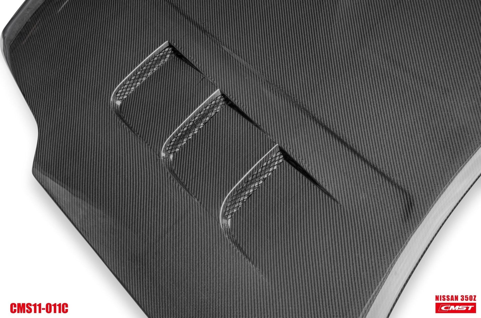 CMST Tuning Carbon Fiber Hood With Vent ver.2 for Nissan 350Z Z33 Fairlady Z Vented - Robot Bodykits