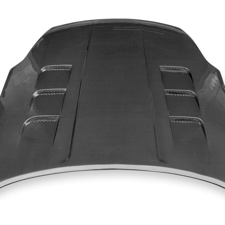CMST Tuning Carbon Fiber Hood With Vent ver.2 for Nissan 350Z Z33 Fairlady Z Vented - Robot Bodykits