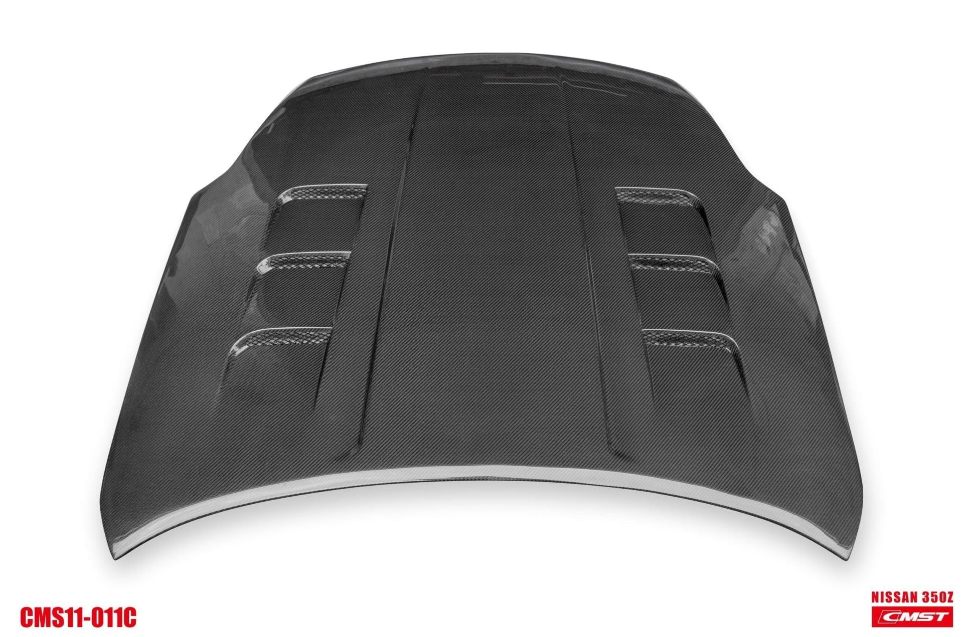 CMST Tuning Carbon Fiber Hood With Vent ver.2 for Nissan 350Z Z33 Fairlady Z Vented - Robot Bodykits