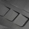 CMST Tuning Carbon Fiber Hood With Vent ver.2 for Nissan 350Z Z33 Fairlady Z Vented - Robot Bodykits