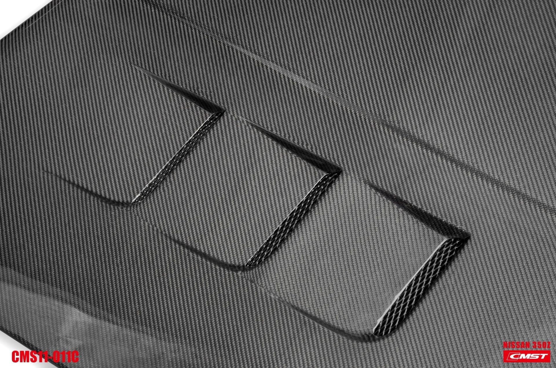 CMST Tuning Carbon Fiber Hood With Vent ver.2 for Nissan 350Z Z33 Fairlady Z Vented - Robot Bodykits