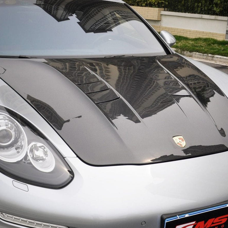 CMST Tuning Carbon Fiber Hood for Porsche Panamera 970 2010-2016 - Robot Bodykits