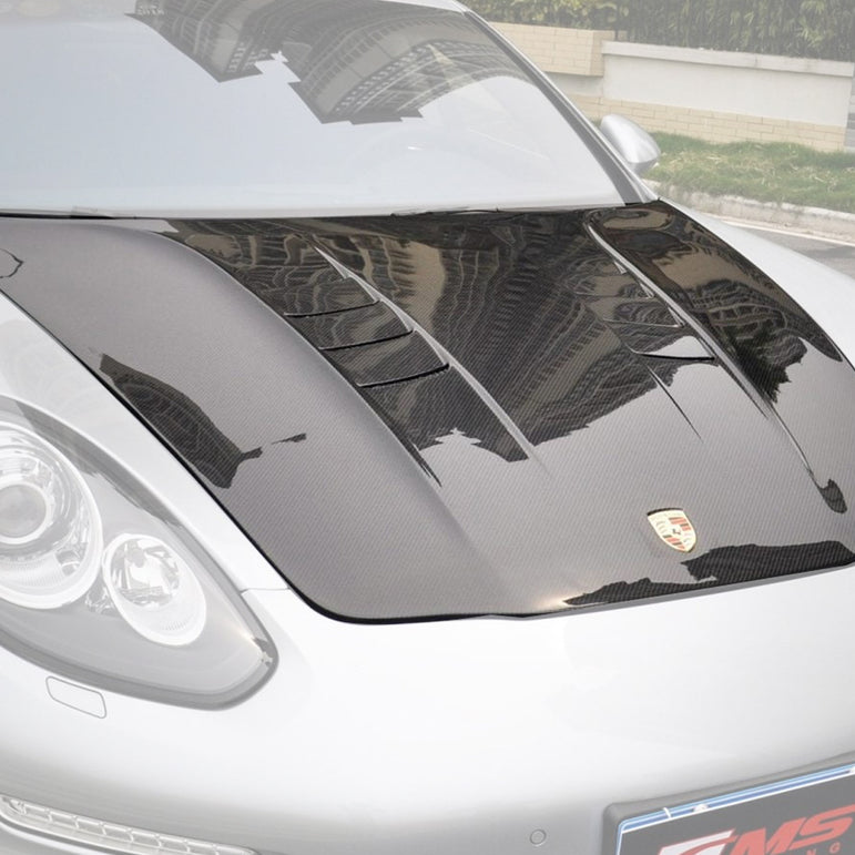 CMST Tuning Carbon Fiber Hood for Porsche Panamera 970 2010-2016 - Robot Bodykits