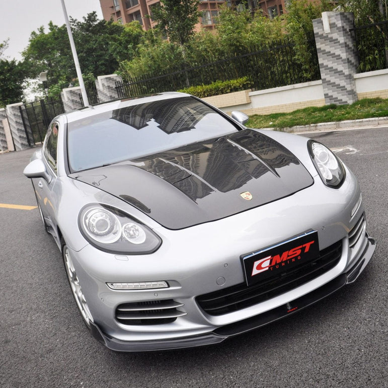 CMST Tuning Carbon Fiber Hood for Porsche Panamera 970 2010-2016 - Robot Bodykits