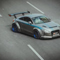 CMST Tuning Carbon Fiber Rear Spoiler Wing For Audi TT TTS MK2 8J 2007-2015