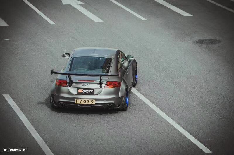 CMST Tuning Carbon Fiber Rear Spoiler Wing For Audi TT TTS MK2 8J 2007-2015