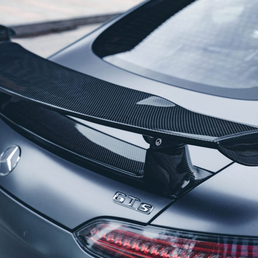 CMST Tuning Carbon Fiber Rear Spoiler Wing Ver.1 for Mercedes Benz C190 AMG GT GTS 2015-ON
