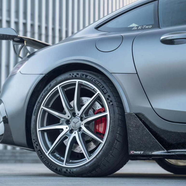 CMST Tuning Carbon Fiber Rear Spoiler Wing Ver.2 for Mercedes Benz C190 AMG GT GTS GTC 2015-2021 - Robot Bodykits