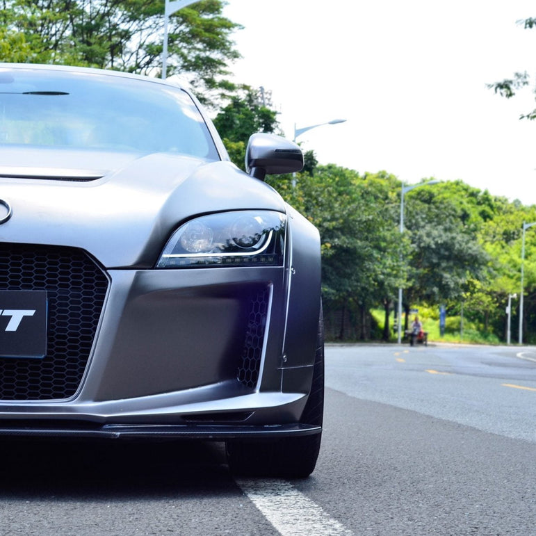 CMST Tuning Carbon Fiber Front Bumper & Front Lip For Audi TT TTS MK2 8J 2011-2015