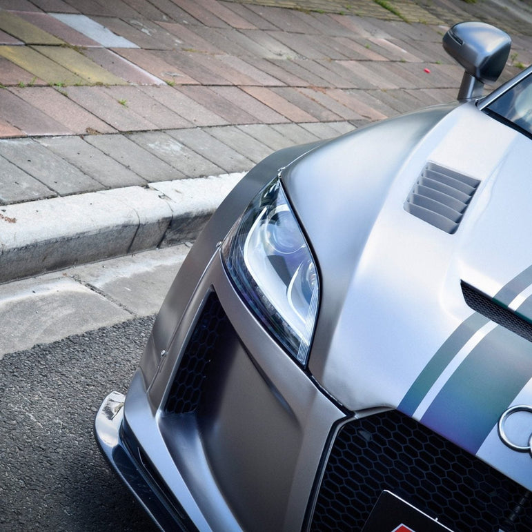 CMST Tuning Carbon Fiber Front Bumper & Front Lip For Audi TT TTS MK2 8J 2011-2015