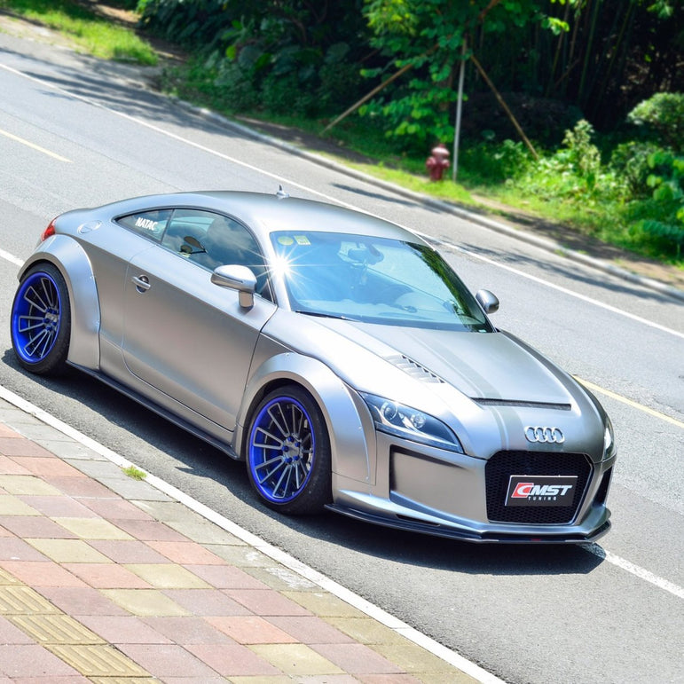 CMST Tuning Carbon Fiber Front Bumper & Front Lip For Audi TT TTS MK2 8J 2011-2015