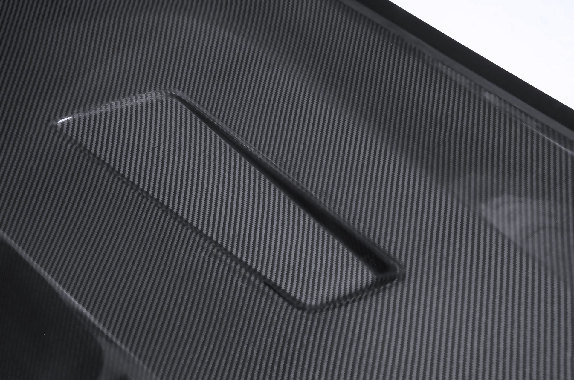 CMST Tuning Carbon Tempered Glass Transparent Bonnet For Mercedes Benz 2015-2020 AMG C63 Sedan Coupe 2 Door 4 Door - Robot Bodykits