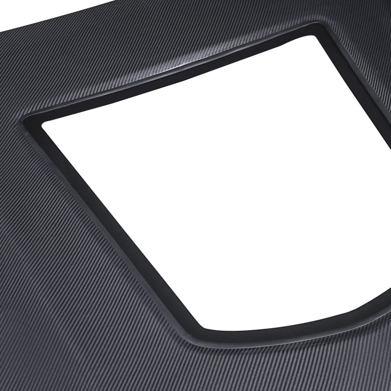 CMST Tuning Carbon Tempered Glass Transparent Bonnet For Mercedes Benz 2015-2020 AMG C63 Sedan Coupe 2 Door 4 Door - Robot Bodykits