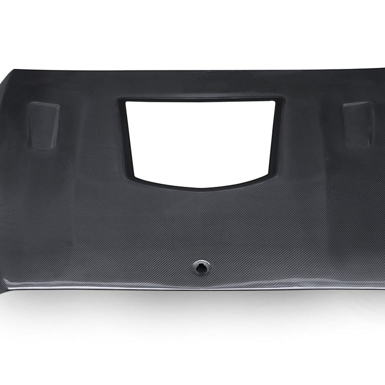 CMST Tuning Carbon Tempered Glass Transparent Bonnet For Mercedes Benz 2015-2020 AMG C63 Sedan Coupe 2 Door 4 Door - Robot Bodykits