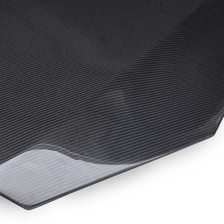 CMST Tuning Carbon Tempered Glass Transparent Bonnet For Mercedes Benz 2015-2020 AMG C63 Sedan Coupe 2 Door 4 Door - Robot Bodykits