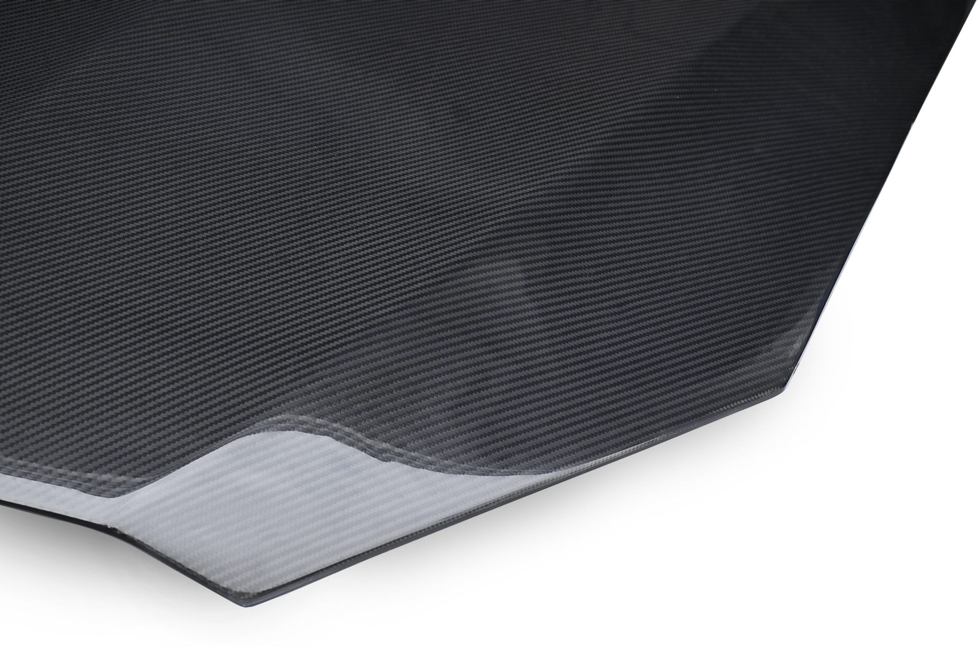 CMST Tuning Carbon Tempered Glass Transparent Bonnet For Mercedes Benz 2015-2020 AMG C63 Sedan Coupe 2 Door 4 Door - Robot Bodykits