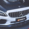 CMST Tuning Carbon Tempered Glass Transparent Hood For Mercedes Benz 2015-2020 W205 Sedan C300 C43 C Coupe 2 Door 4 Door Ver.2 - Robot Bodykits