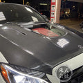 CMST Tuning Carbon Tempered Glass Transparent Hood For Mercedes Benz 2015-2020 W205 C300 C43 Sedan Coupe 2 Door 4 Door Ver.1 - Robot Bodykits